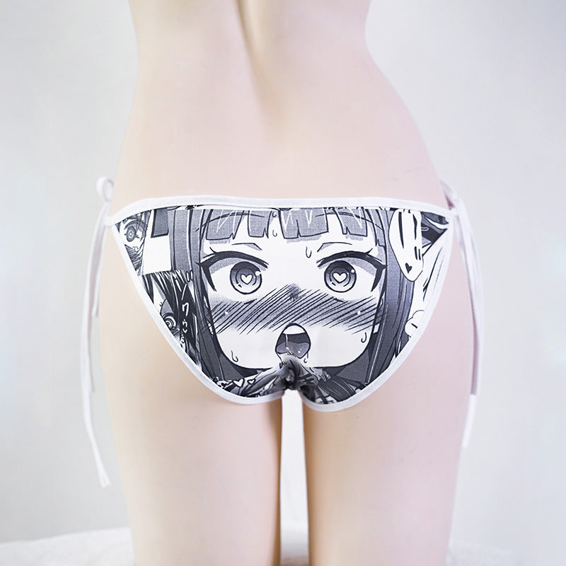 Anime Print Panties for Trans Women