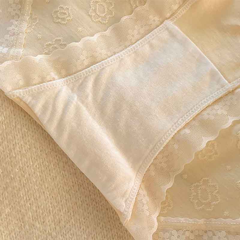 Cotton Flower Print Panties for Trans Women detail image 7