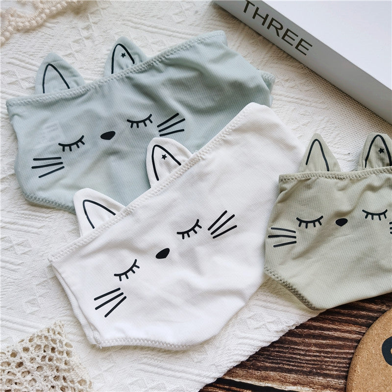 Cute Cat Panties with Ears for Trans Women