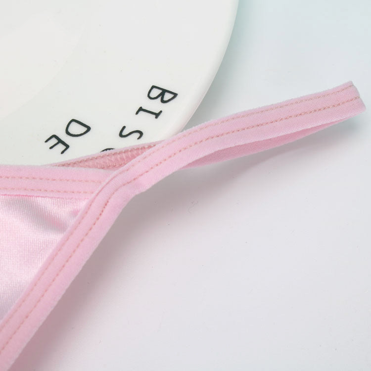 G String Thong Panties with Bowknot for Trans Women detail image 5