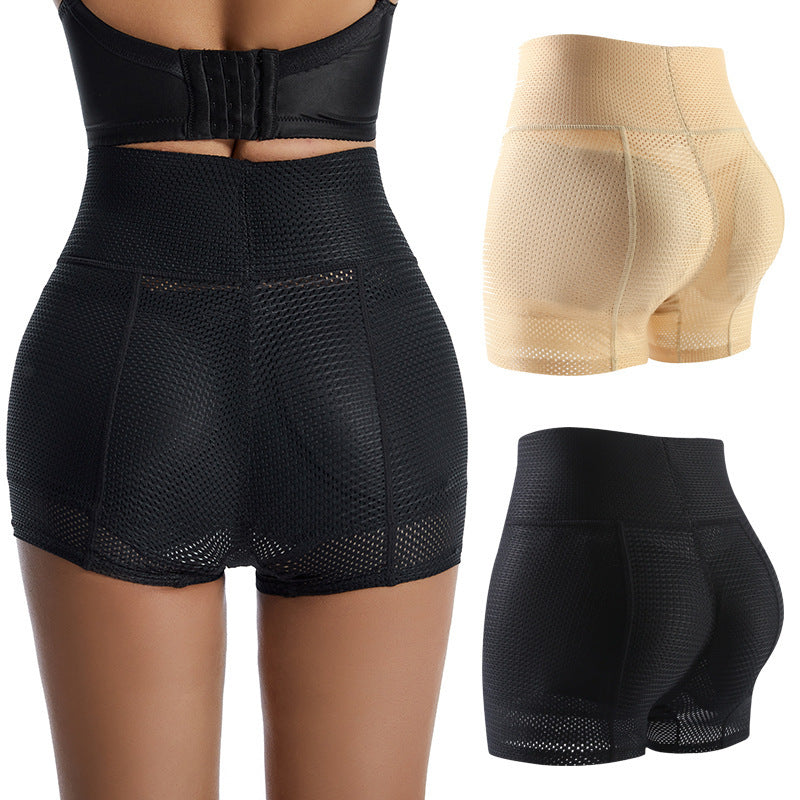 High Waisted Fake Butt Boyshort Panties for Trans Women