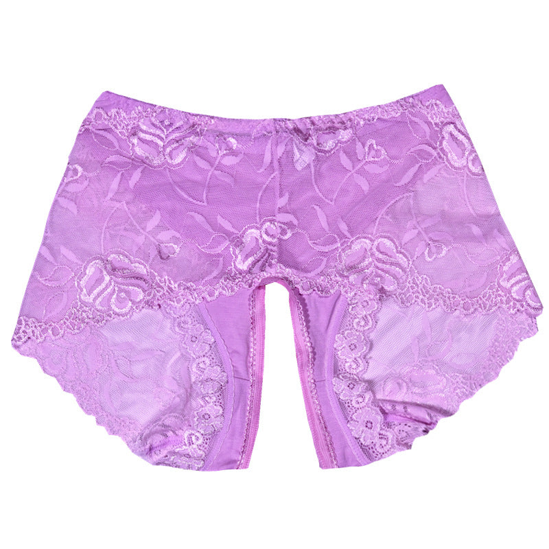 Lace Crotchless Panties for Trans Women product image 10