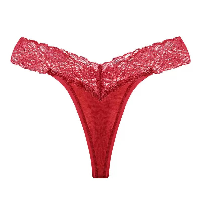 Plus Size Lace Thong Panties for Trans Women detail image 5