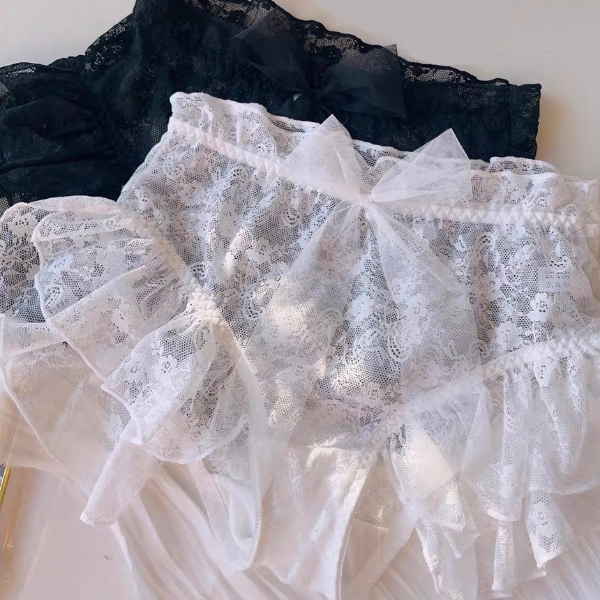 Plus Size Lolita Lace Panties for Trans Women