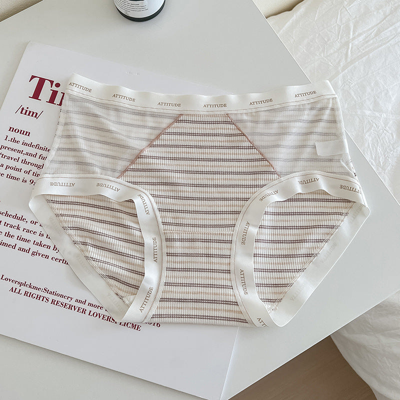 Plus Size Striped Mesh Panties for Trans Women detail image 2