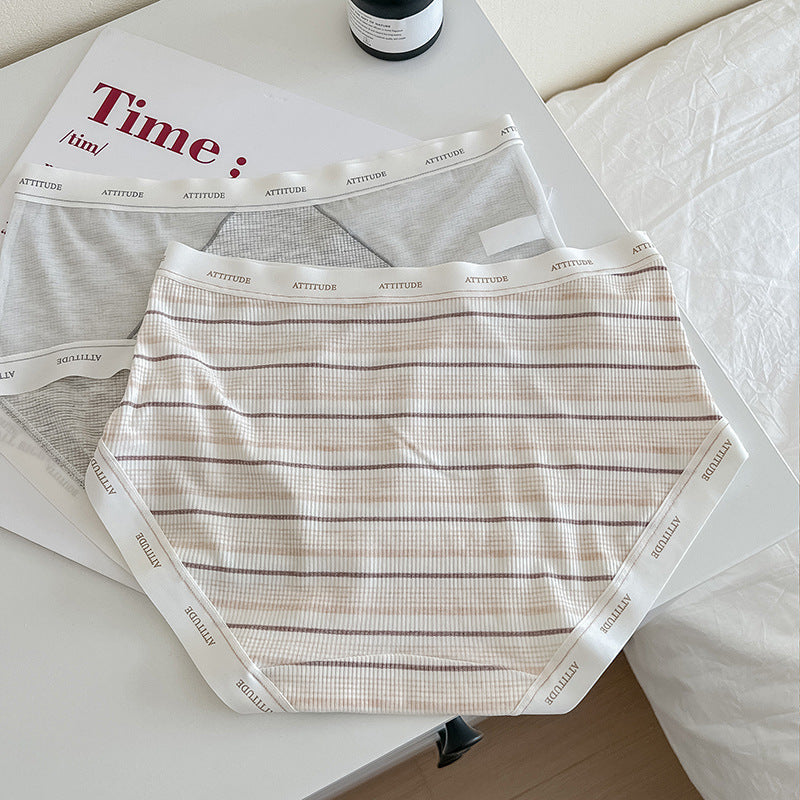 Plus Size Striped Mesh Panties for Trans Women detail image 3