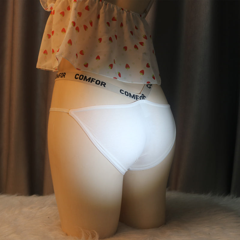 Sexy Cotton Silicone Front Panties for Trans Women product image 4