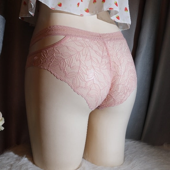 Sexy Cutout Camel Toe Panties for Trans Women detail image 4