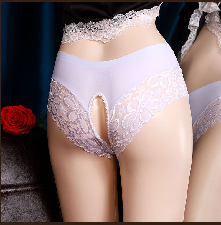 Sexy Feminine Crotchless Panties for Trans Women detail image 5