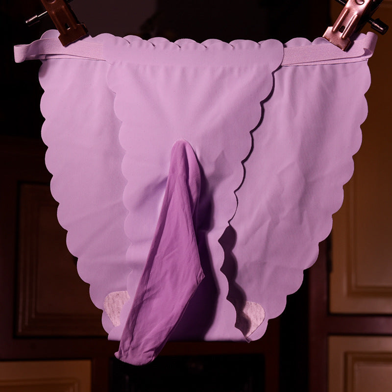 Sexy Feminine Pouch Thong Panties for Trans Women detail image 9