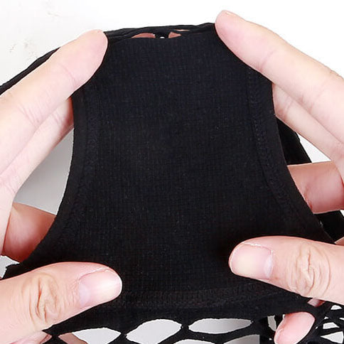 Sexy Hollow Out Fishnet Panties for Trans Women detail image 5