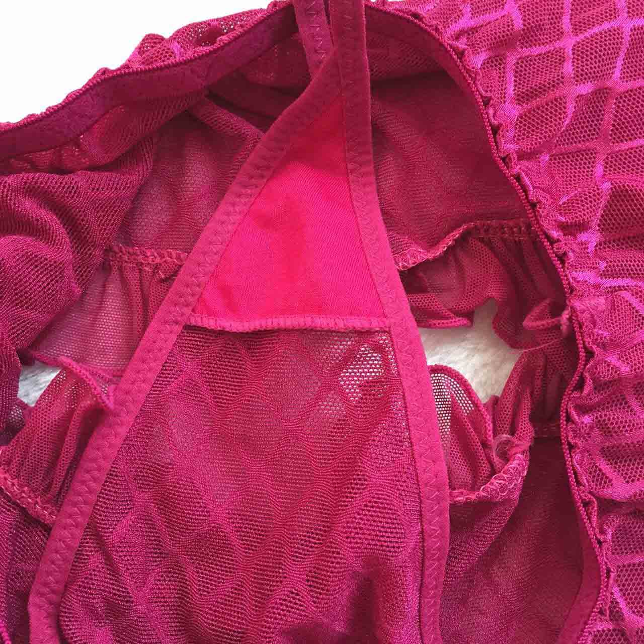 Sexy Lace Skirted Panties with Bowknot for Trans Women detail image 3