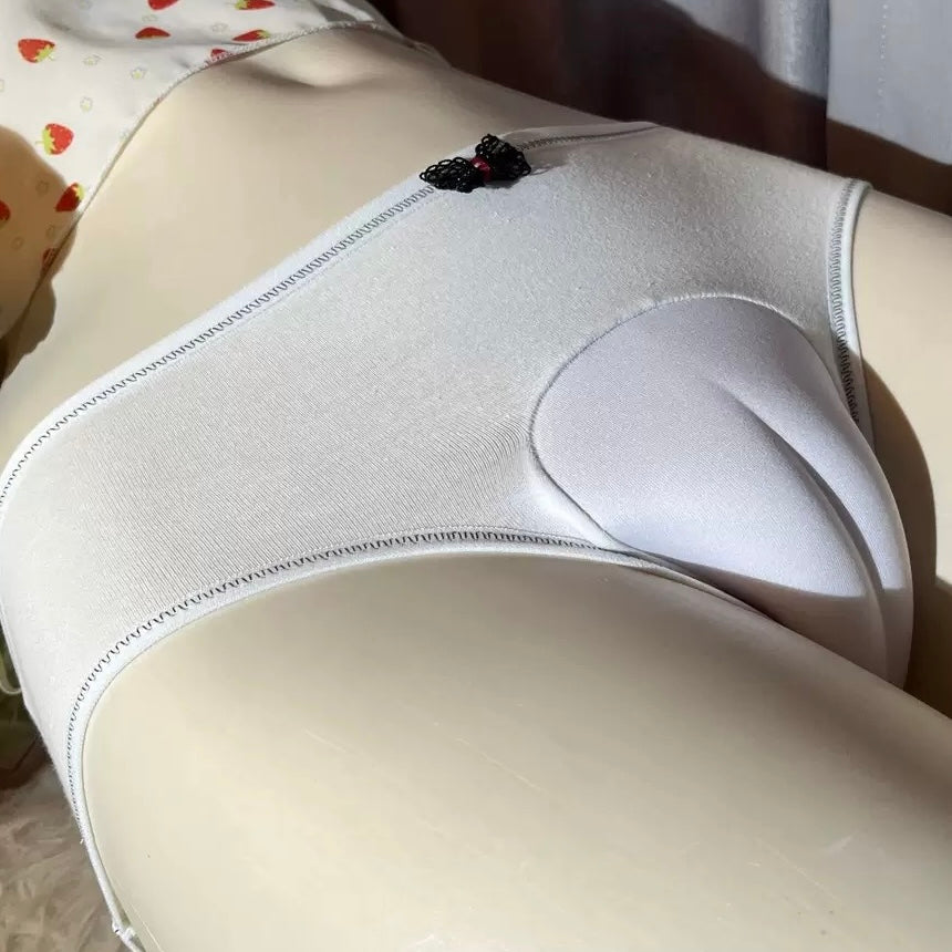 Sweet Camel Toe Panties with Bow for Trans Women detail image 2