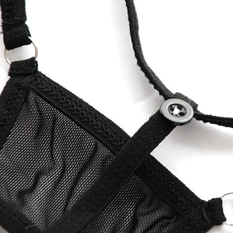 Thong Panties with Cat Tail for Trans Women detail image 3